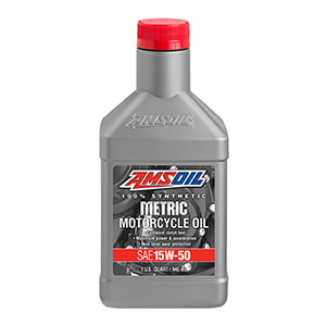 AMSOIL Canada 15W-50 Synthetic Metric Motorcycle Oil