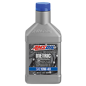 AMSOIL Canada 10W-40 Synthetic Metric Motorcycle Oil