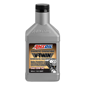 AMSOIL Canada 20W-50 Synthetic V-Twin Motorcycle Oil