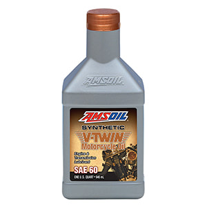 AMSOIL Canada SAE 60 Synthetic V-Twin Motorcycle Oil