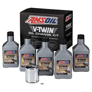 Harley V-Twin Synthetic Oil Change Kit
